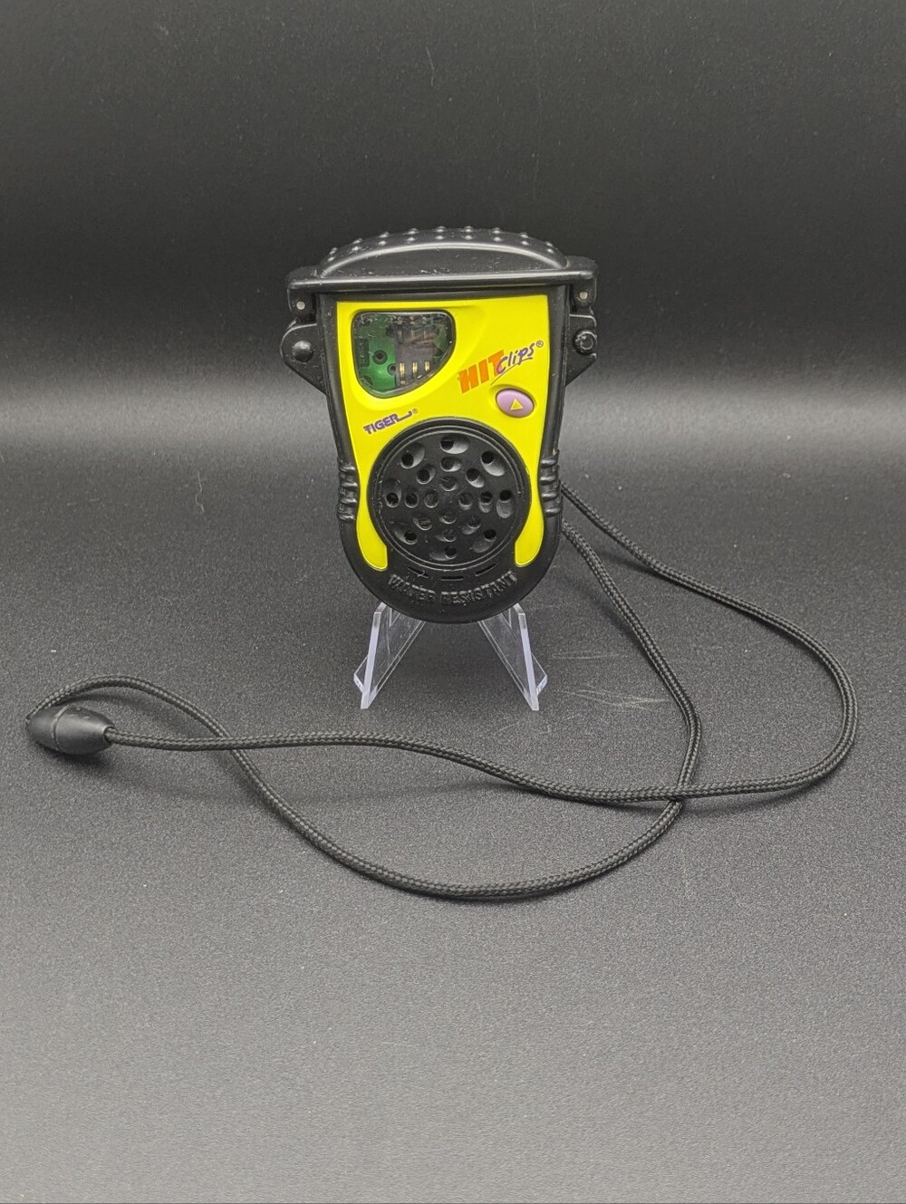 Hit Clips Tiger Electronics Sports Water Resisant BoomBox Player Vintage Y2K 90s